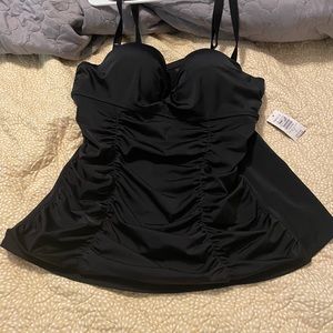 Torrid black bathing suit top